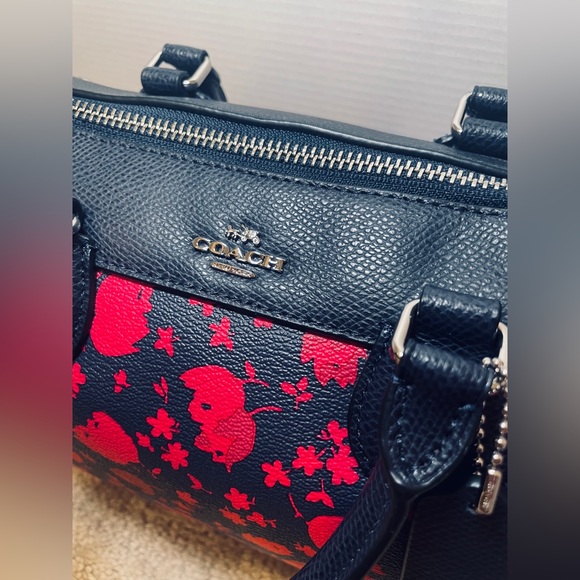 Coach Mini Bennett Satchel Prairie Calico Floral - Picture 4 of 12